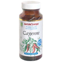 Nature's Herbs Cayenne Pepper 450 mg 100 capsules from Nature's Herbs