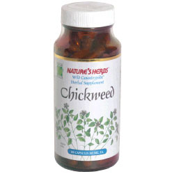 Chickweed 380 mg 100 capsules from Natures Herbs