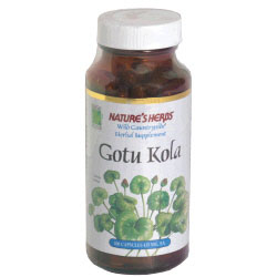 Gotu Kola 435 mg, 100 Capsules, Nature's Herbs