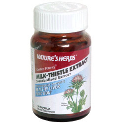 Milk-Thistle Power Extract 50 capsules from Natures Herbs