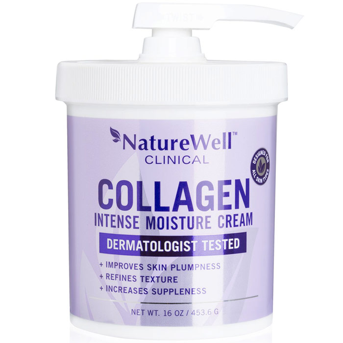 Naturewell Clinical Collagen Intense Moisture Cream, 16 oz