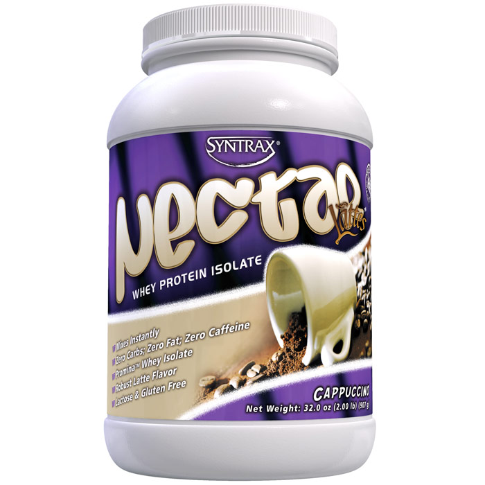 Nectar Lattes, Whey Protein Isolate Powder, 2 lb, Syntrax
