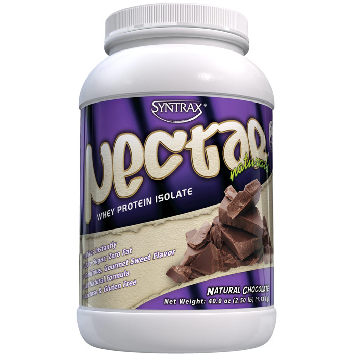 Nectar Naturals, Whey Protein Isolate Powder, 2 lb, Syntrax