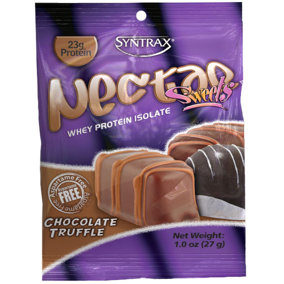 Nectar Sweets Grab N Go, Dessert Flavored Whey Protein Isolate, 1 oz x 12 Packets, Syntrax