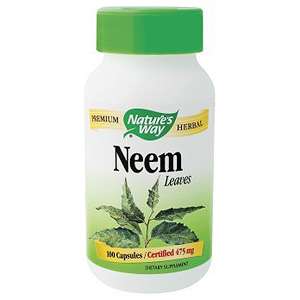 Neem Leaf 475mg 100 caps from Natures Way