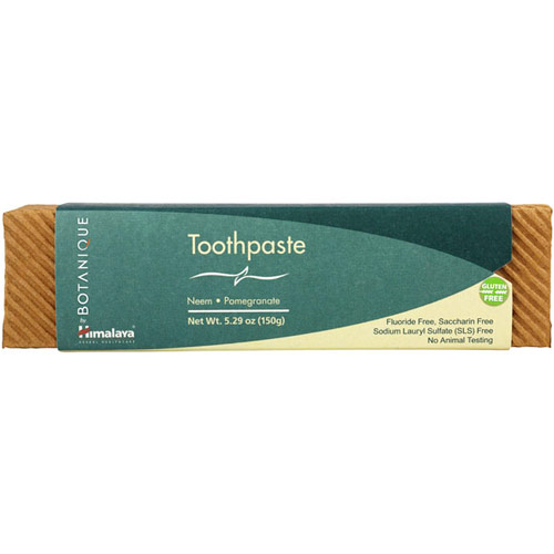 Himalaya Herbal Healthcare Botanique by Himalaya Neem & Pomegranate Toothpaste, 150 g, Himalaya Herbal Healthcare