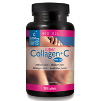 NeoCell Super Collagen +C 1 & 3, Natural Food Source, 120 Tablets
