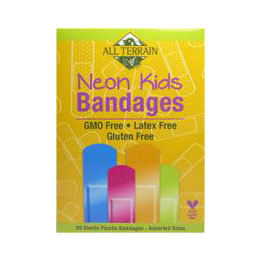 Neon Kids Bandages - Assorted Colors, 20 ct, All Terrain