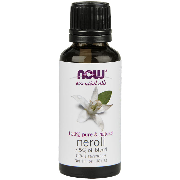 Neroli Oil Blend 7.5%, 1 oz, NOW Foods