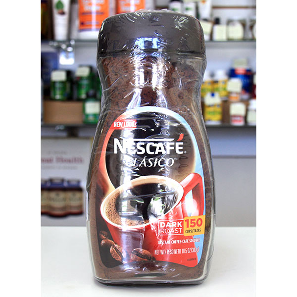 Nescafe Clasico Dark Roast Pure Instant Coffee, 10.5 oz (300 g)