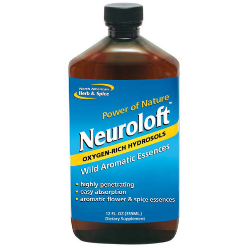 North American Herb & Spice Neuroloft Essence, Brain and Nerve, 12 oz, North American Herb & Spice