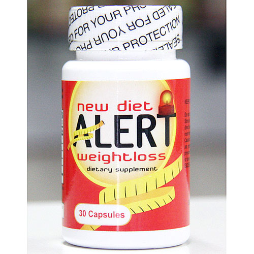 New Diet Alert Weight Loss Dietary Supplement, 30 Capsules