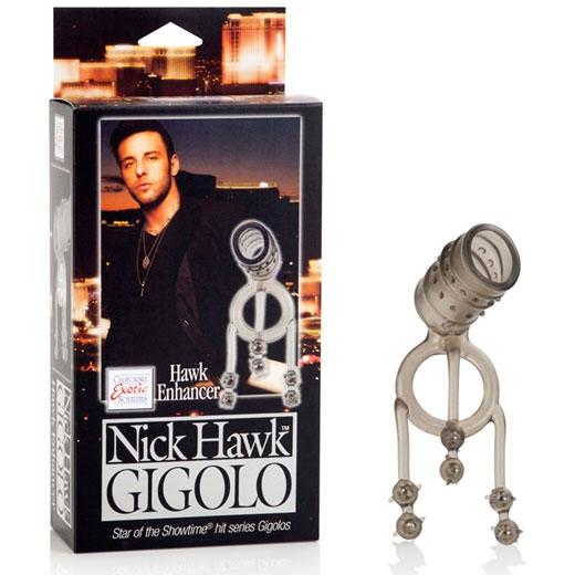Nick Hawk Gigolo Hawk Enhancer Penis Ring, California Exotic Novelties