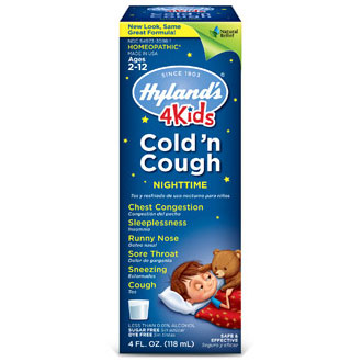 4 Kids Cold n Cough Nighttime, 4 oz, Hylands