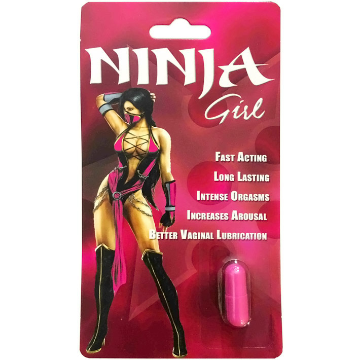 Ninja Girl, Maximum Strength Sexual Enhancer for Women, 1 Capsule