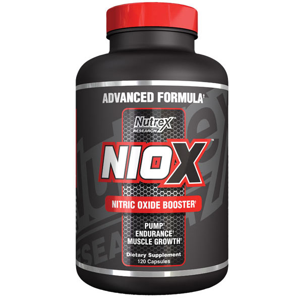 Nutrex Research Niox Liquid Nitric Oxide Stimulator, 180 Liqui-Caps, Nutrex Research