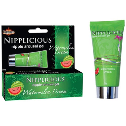 Nipplicious Nipple Arousal Gel, Watermelon Dream, 1 oz, Hott Products