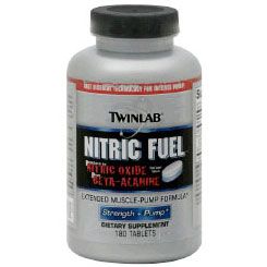 Nitric Fuel, Dual Layer Tabs, 180 Tablets, TwinLab - CLICK HERE TO LEARN MORE