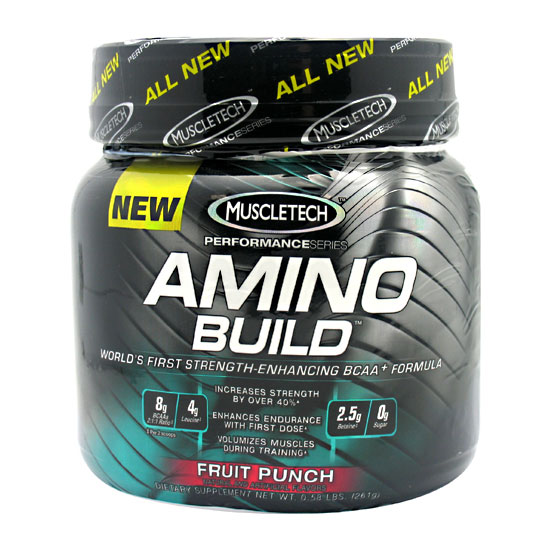 Amino Build, BCAA+ Formula, 30 Servings, MuscleTech