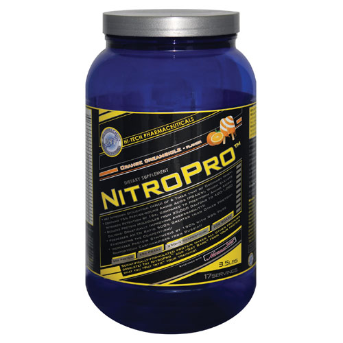 Hi-Tech Pharmaceuticals NitroPro, Orange Creamsicle, 3.5 lb, Hi-Tech Pharmaceuticals