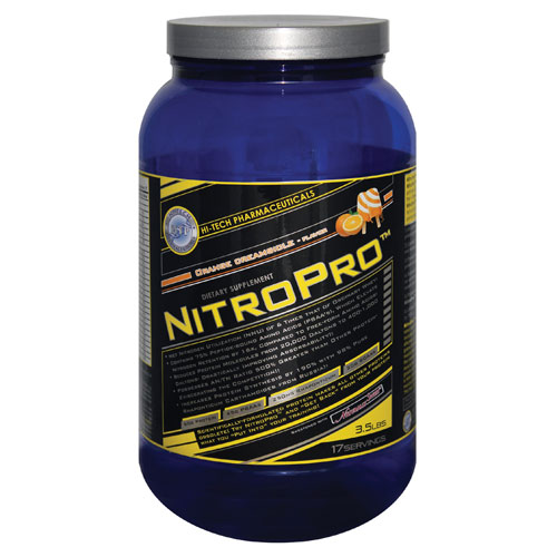 Hi-Tech Pharmaceuticals NitroPro, Vanilla Milkshake, 3.5 lb, Hi-Tech Pharmaceuticals