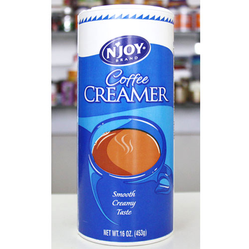 NJoy Non-Dairy Powdered Coffee Creamer, 16 oz