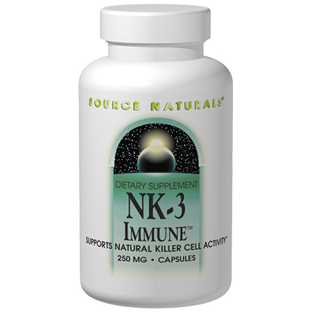 Source Naturals NK-3 Immune 500mg with Selenium, 30 Capsules, Source Naturals