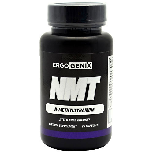 ErgoGenix NMT (N-Methyltyramine), 75 Capsules, ErgoGenix