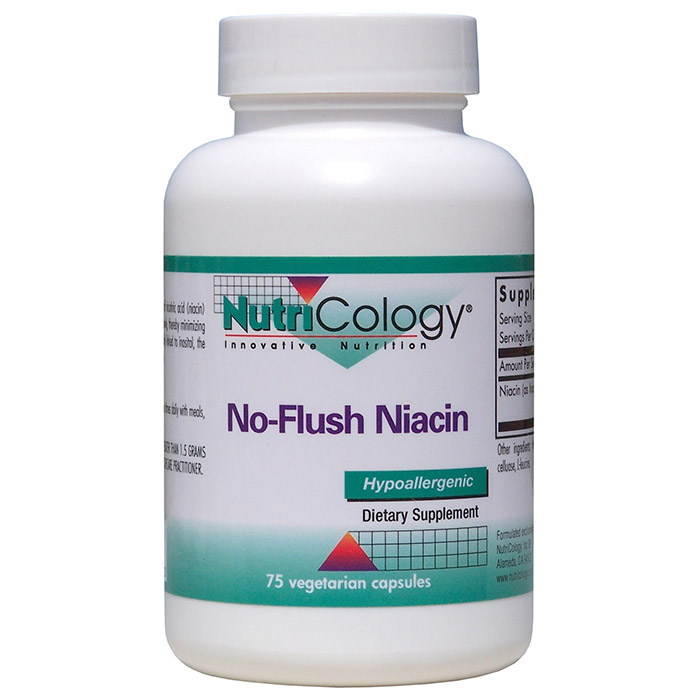 No-Flush Niacin 430mg 75 caps from NutriCology