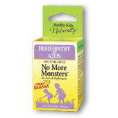 No More Monsters , For Fears & Nightmares, 125 Chewable Tablets, Herbs For Kids