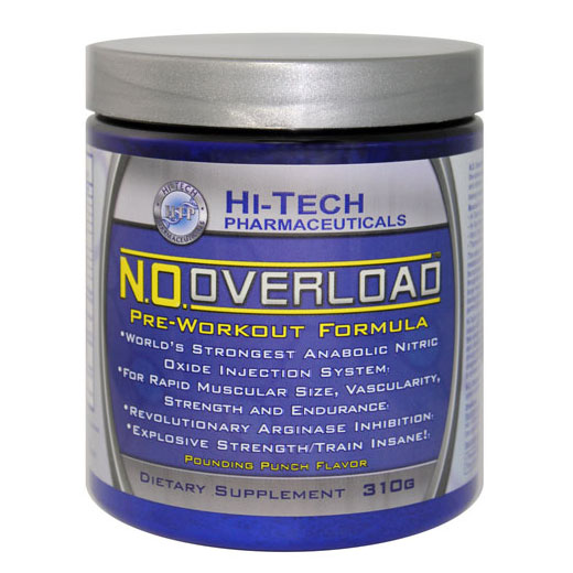 N.O. Overload (NO Overload), 310 g, Hi-Tech