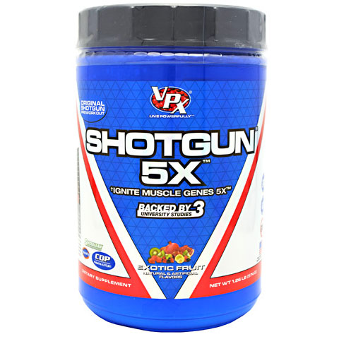 Shotgun 5X, Ignite Muscle Genes 5X, 28 Servings, VPX Sports