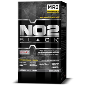 MRI NO2 Black, Nitric Oxide Generator, 180 Caplets, MRI