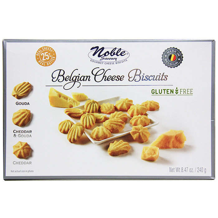 Noble Savoury Belgian Cheese Biscuits, 8.47 oz (240 g)