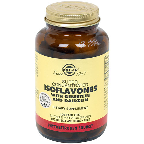 Non-GMO Super Concentrated Isoflavones, 120 Tablets, Solgar