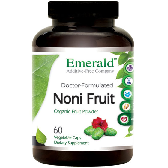 Noni Fruit, 60 Vegetable Capsules, Emerald Labs