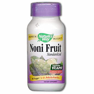Noni Fruit Standardized 60 vegicaps from Nature's Way