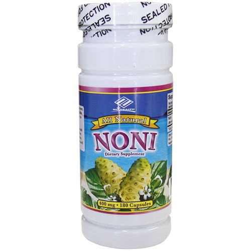 All Natural Noni Cap 400 mg, 180 Capsules, Nu-Health