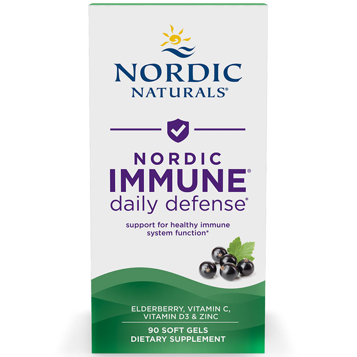 Nordic Immune Daily Defense, 90 Softgels, Nordic Naturals