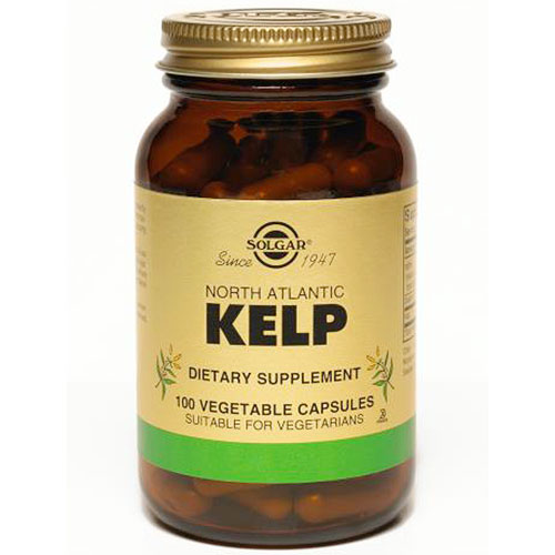 North Atlantic Kelp, 100 Vegetable Capsules, Solgar