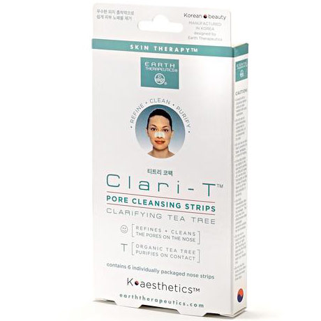 Clari-T Pore Cleansing Nose Strips 10 pc from Earth Therapeutics