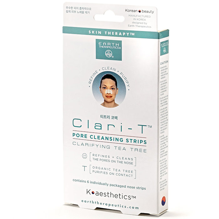 Clari-T Pore Cleansing Nose Strips 10 pc from Earth Therapeutics