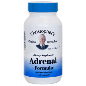 Adrenal Formula Capsule, 100 Vegicaps, Christophers Original Formulas