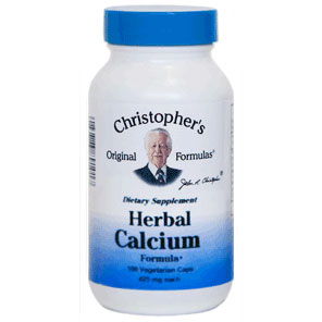 Herbal Calcium Formula Capsule, 100 Vegicaps, Christophers Original Formulas