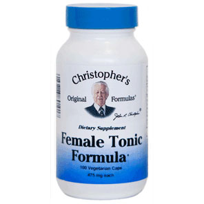 Female Tonic Formula Capsule, 100 Vegicaps, Christophers Original Formulas