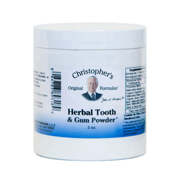 Herbal Tooth & Gum Powder, 2 oz, Christophers Original Formulas