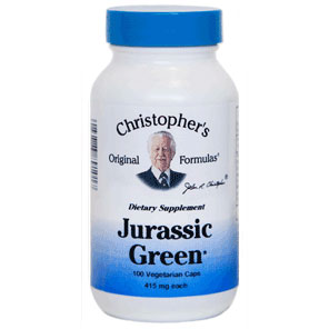 Christopher's Original Formulas Jurassic Green, 100 Vegicaps, Christopher's Original Formulas