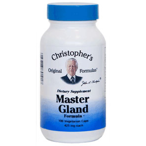Master Gland Formula Capsule, Herbs for Pituitary Gland, 100 Vegicaps, Christophers Original Formulas