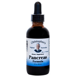 Pancreas Formula Extract Herbal Liquid, 2 oz, Christophers Original Formulas