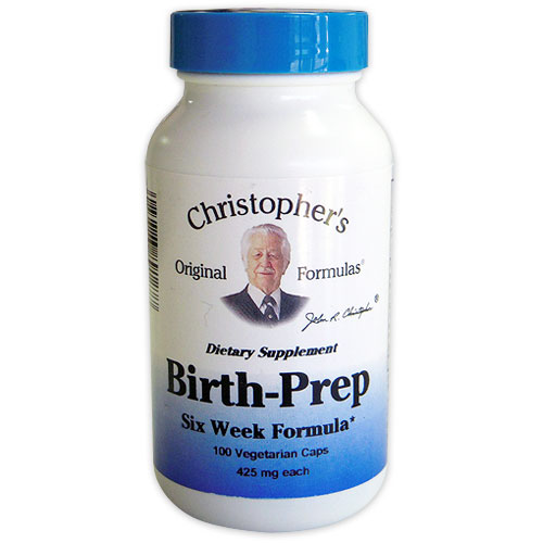 Birth-Prep Six Week Formula Capsule (Pre-Natal), 100 Vegicaps, Christophers Original Formulas